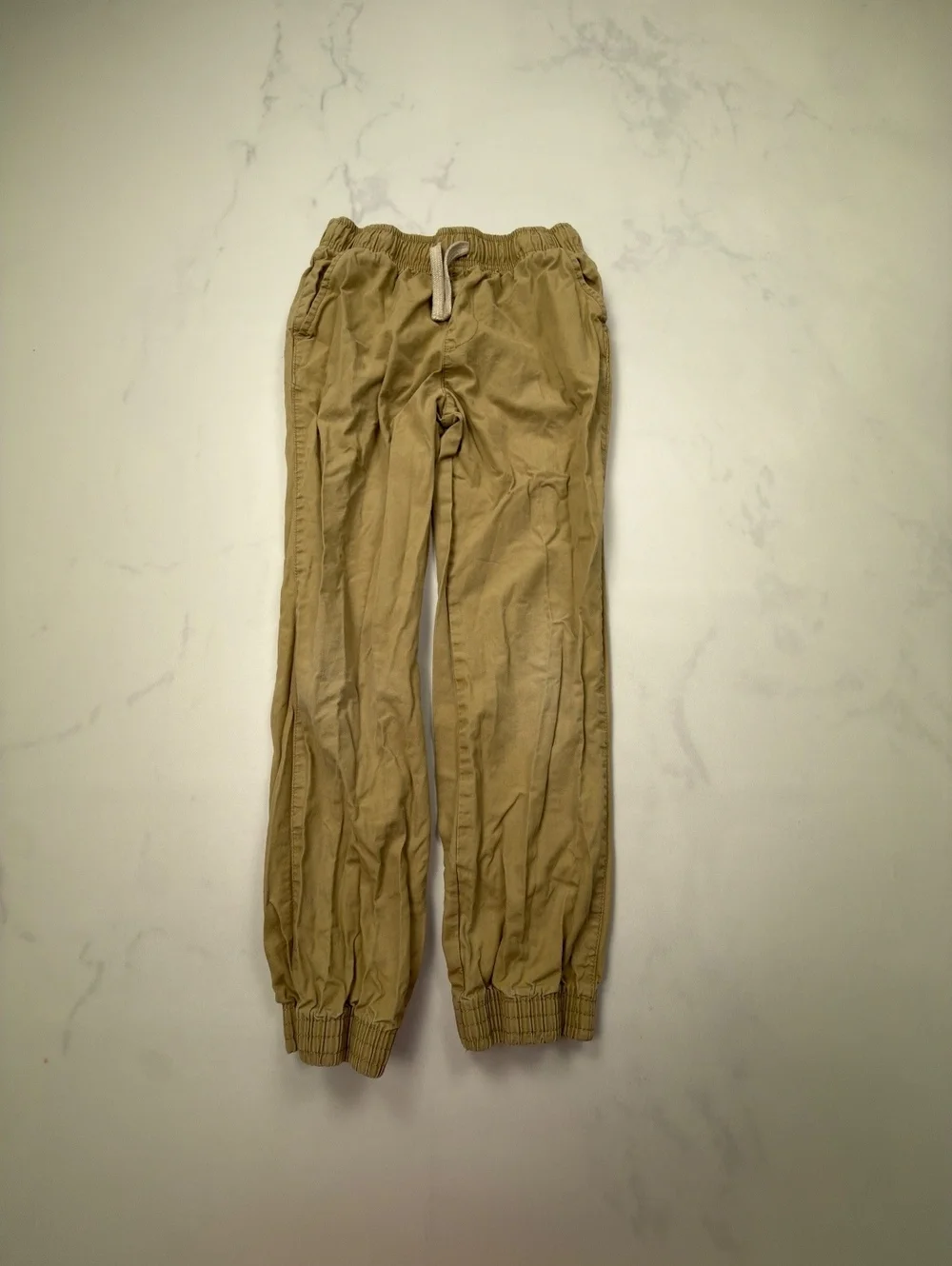 The Children's Place Khaki Joggers 2010s Minimalist - Boys 10